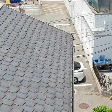 ドローン撮影の様子